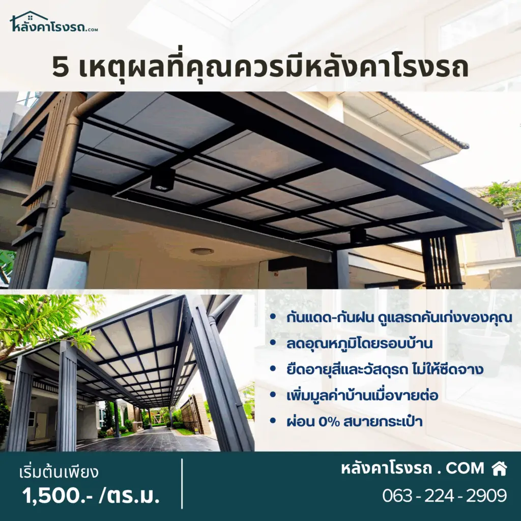 หลังคาโรงรถ