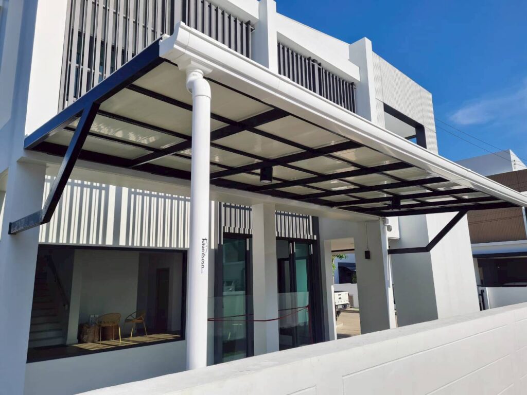 เลือกเสาและคานโรงรถ